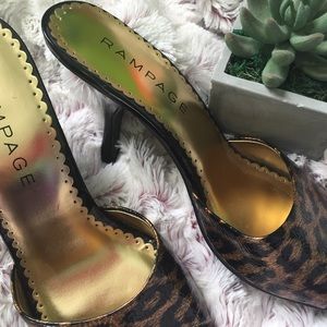 Cheetah print shoes